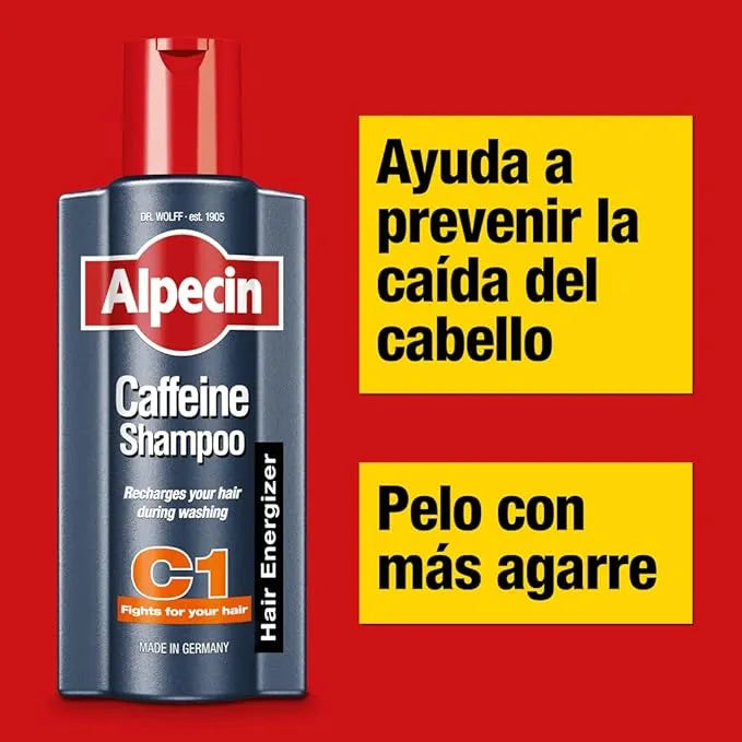 Alpecin Shampoo Caffeine Hair Energizer C1 - 250ml - Buy Online in Pakistan at Cosmia.pk