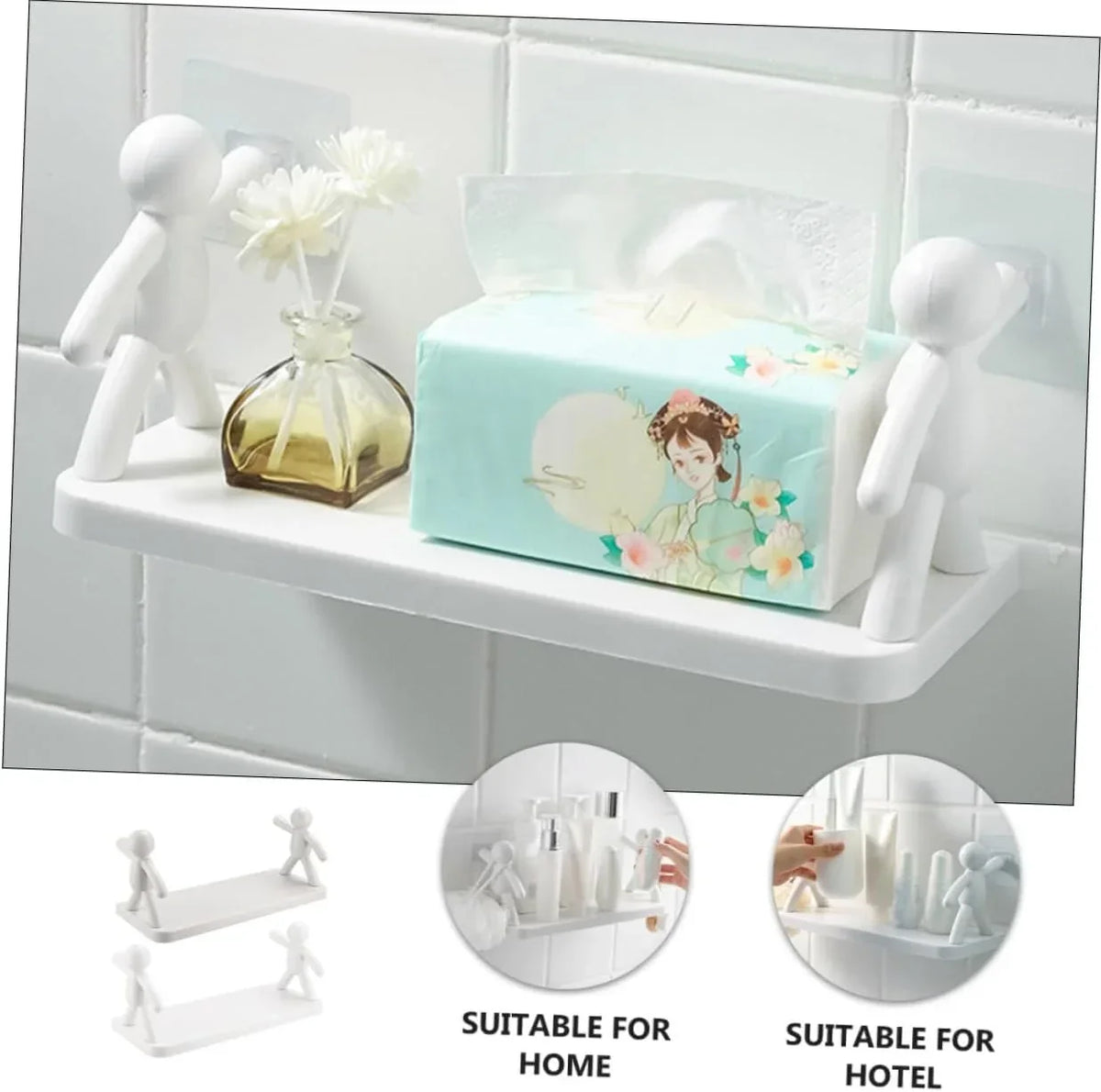 Happyyami Floating Wall Mounted Shelves - Buy Online in Pakistan at Cosmia.pk