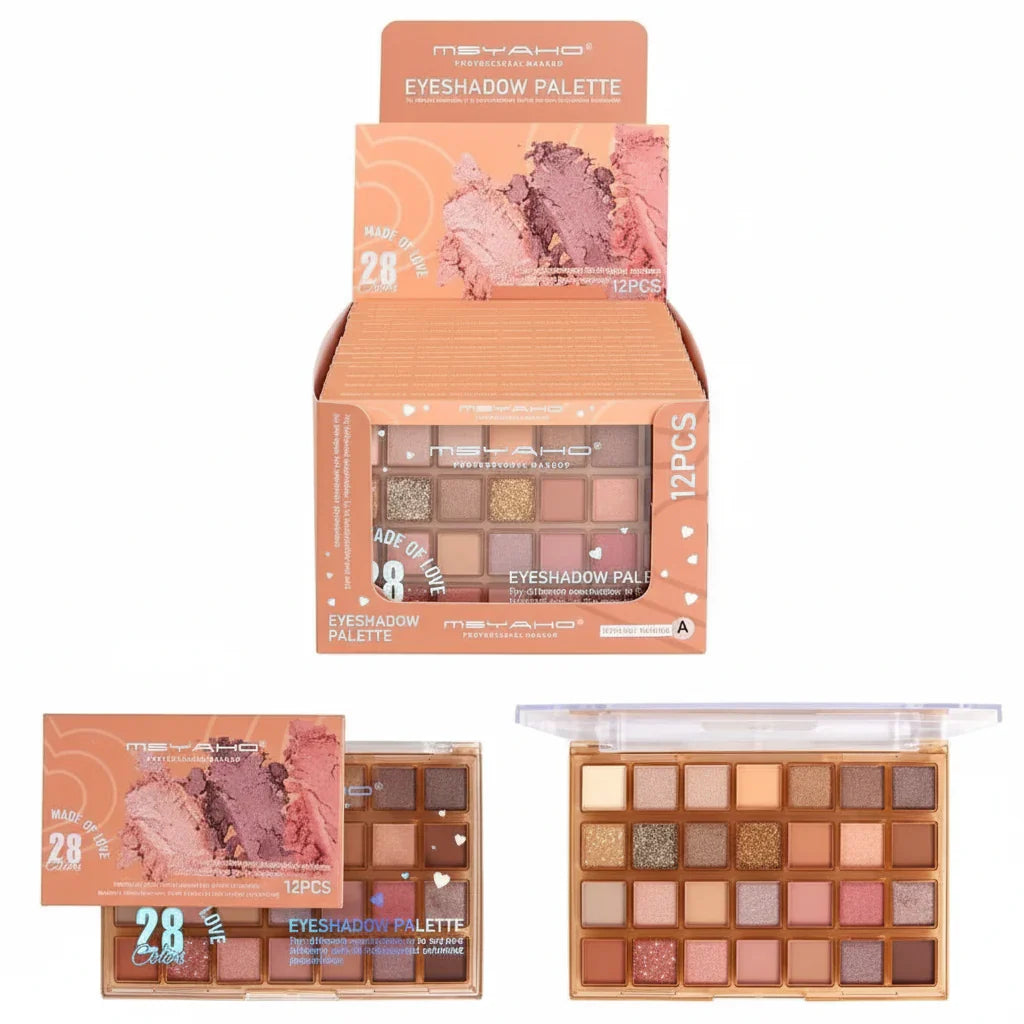 Mocallure Made of Love Eyeshadow Palette - 28 Colors - Buy Online in Pakistan at Cosmia.pk