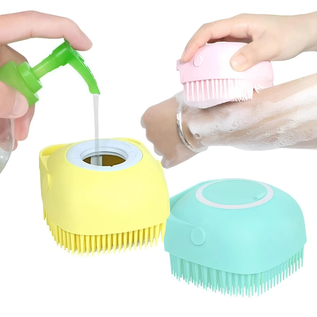 Soft Silicone Bath Brush Body Exfoliator Massage – For Smooth & - Buy Online in Pakistan at Cosmia.pk