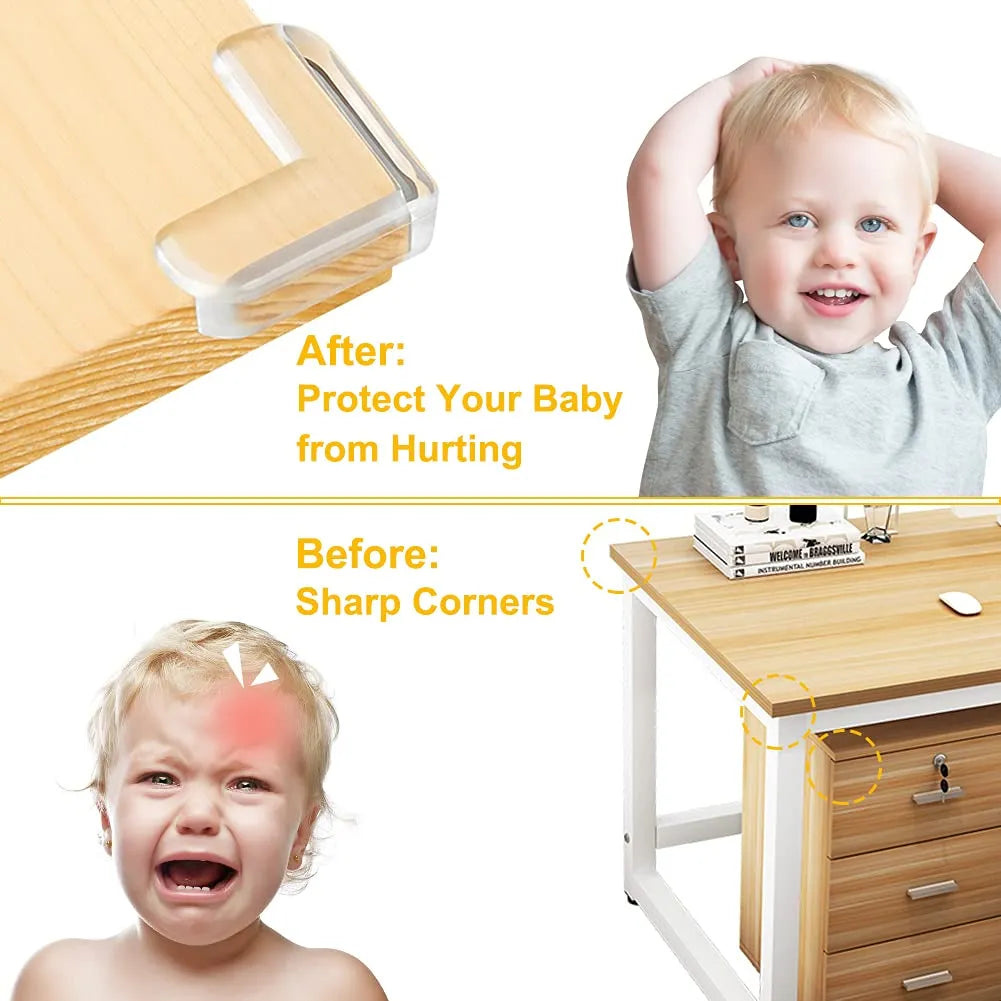 Silicone Table Corner Protector for Kids Safety - Buy Online in Pakistan at Cosmia.pk