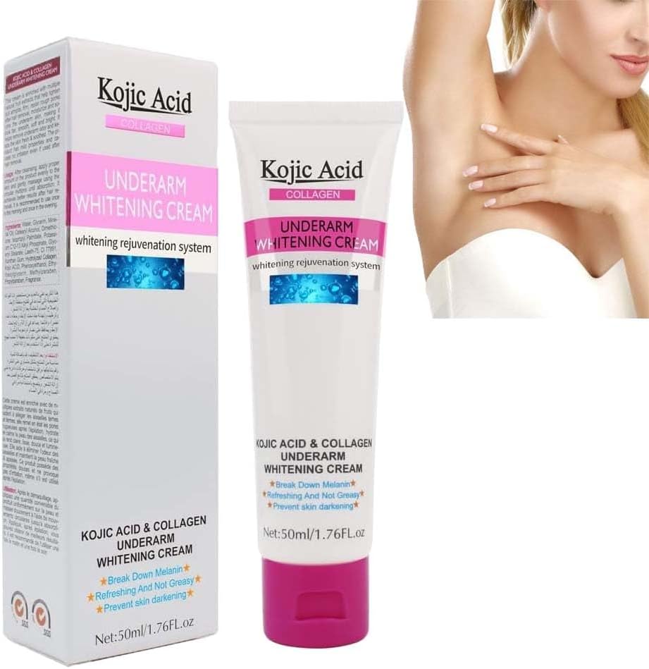 Guanjing Kojic Acid & Collagen Underarm Whitening Cream – 50ml - Buy Online in Pakistan at Cosmia.pk