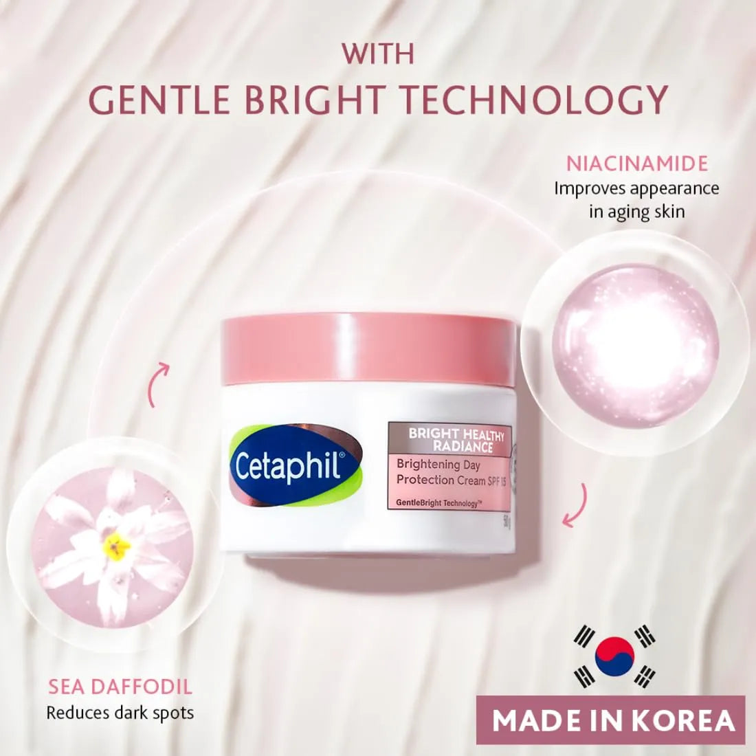 Cetaphil Bright Healthy Radiance Brightening Day Protection Cream - 50g - Buy Online in Pakistan at Cosmia.pk