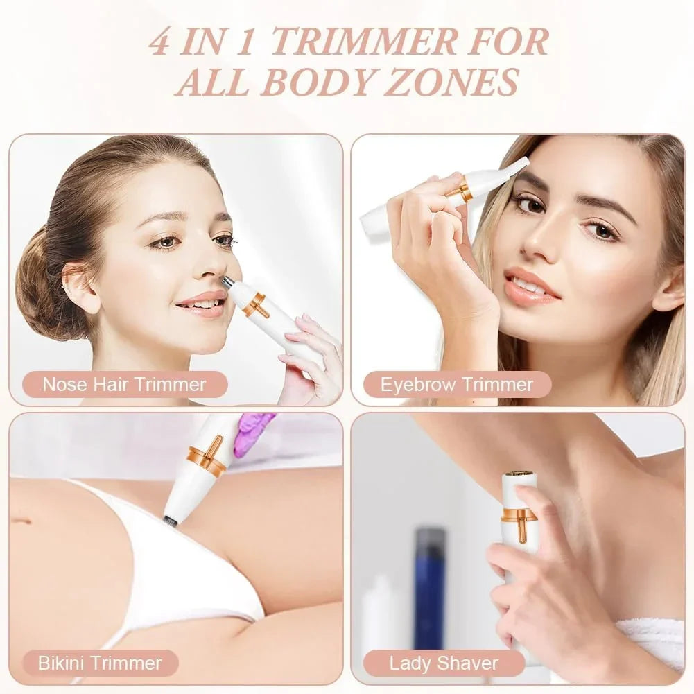 Multifunctional 4 Way Lady Shaver - Buy Online in Pakistan at Cosmia.pk
