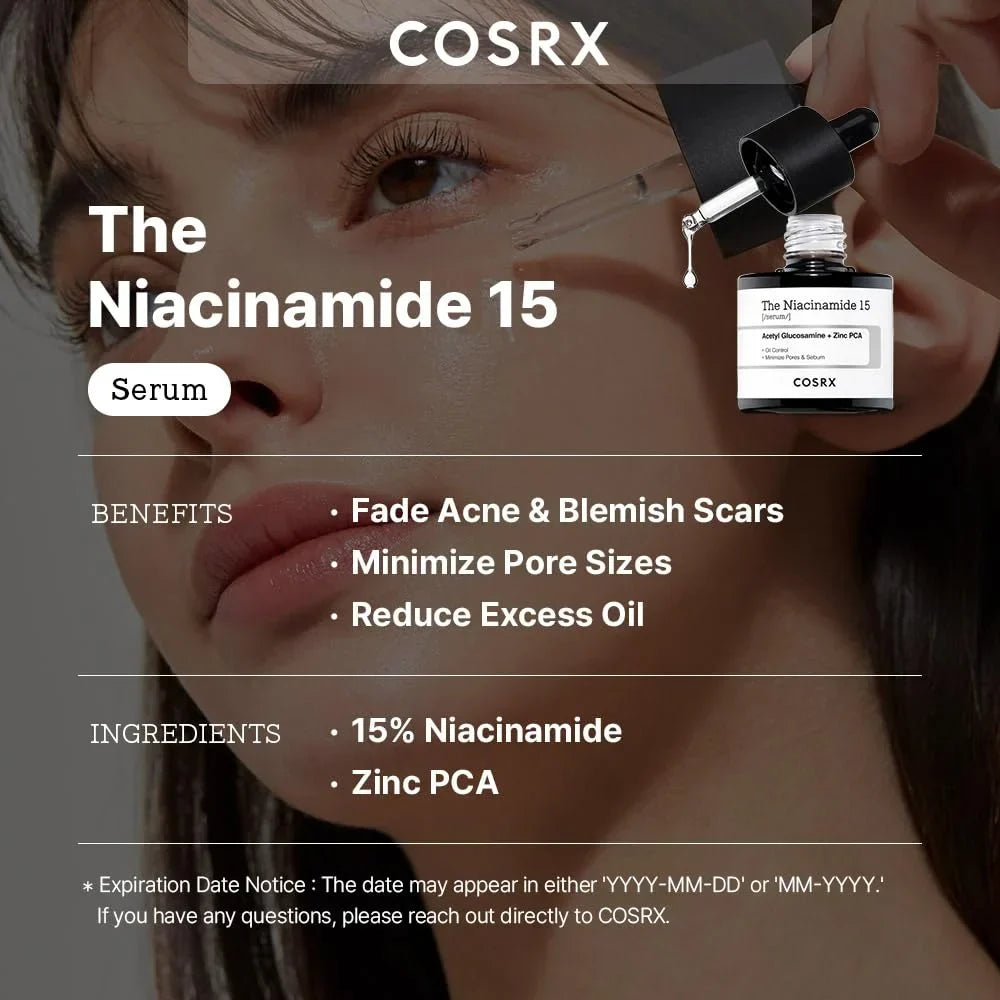 COSRX Niacinamide 15% Face Serum - 20ml - Buy Online in Pakistan at Cosmia.pk