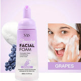 SAS Grapes Cleansing Facial Foam – 200ml - Buy Online in Pakistan at Cosmia.pk