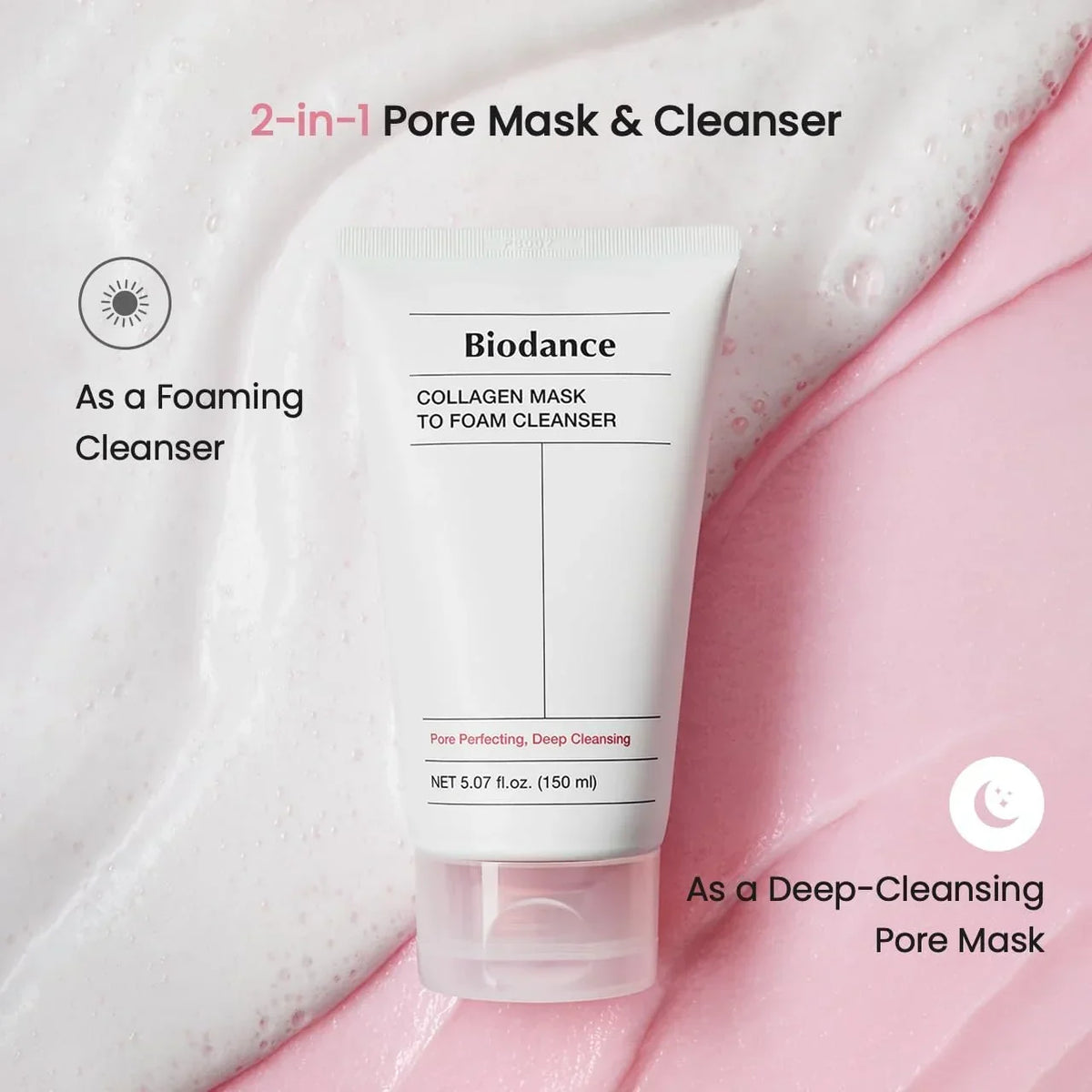 BIODANCE Collagen Mask To Foam Cleanser - 150ml - Buy Online in Pakistan at Cosmia.pk