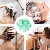 2 In 1 Double Sided Shampoo Brush Silicone Soft - Buy Online in Pakistan at Cosmia.pk