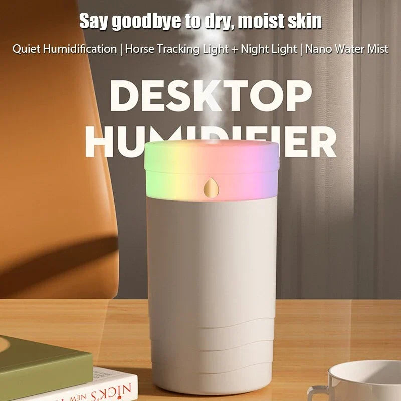 Humidifier Essential Oil Aroma Diffuser Nozzle with Color LED Light - Buy Online in Pakistan at Cosmia.pk
