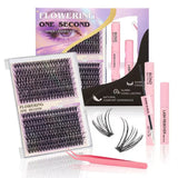Flowering One Second Cluster Lashes Kit - Buy Online in Pakistan at Cosmia.pk