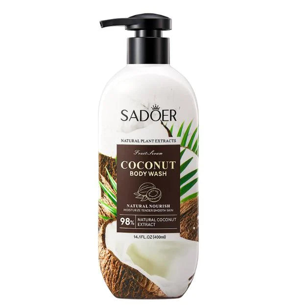 Sadoer Coconut Body Wash – 400ml - Buy Online in Pakistan at Cosmia.pk