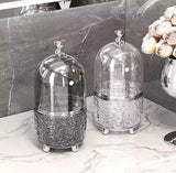 Luxury Silver Makeup Brush Storage Box With Cover - Buy Online in Pakistan at Cosmia.pk