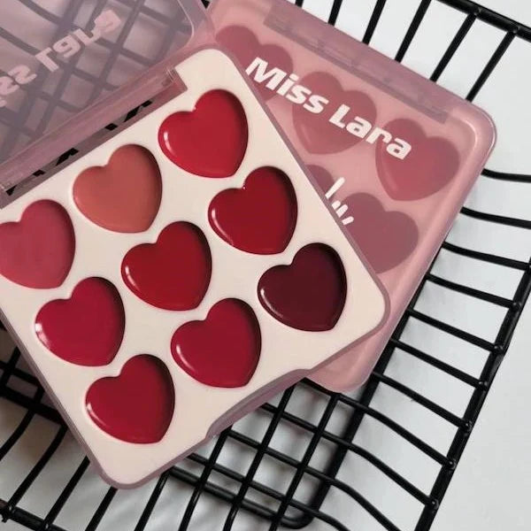 Miss Lara Heart Candy Solid lipstick Ultimate candy love Lip Palette - Buy Online in Pakistan at Cosmia.pk