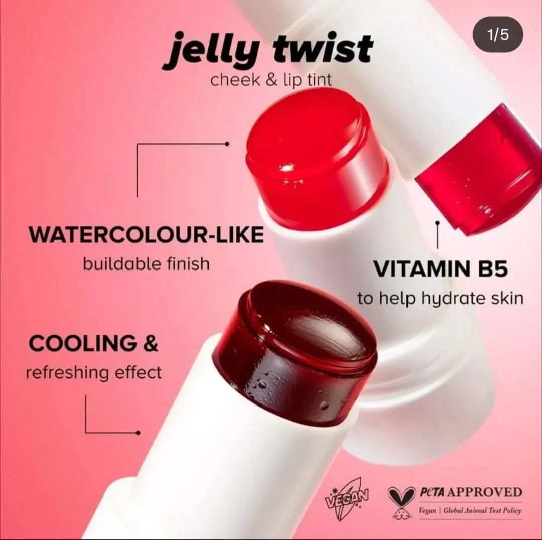 Lottie London Jelly Twist Blush & Lip Tint - Buy Online in Pakistan at Cosmia.pk