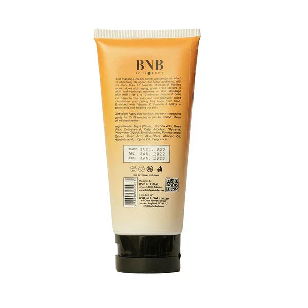 BNB Vitamin C  Massage Cream - 200ml - Buy Online in Pakistan at Cosmia.pk