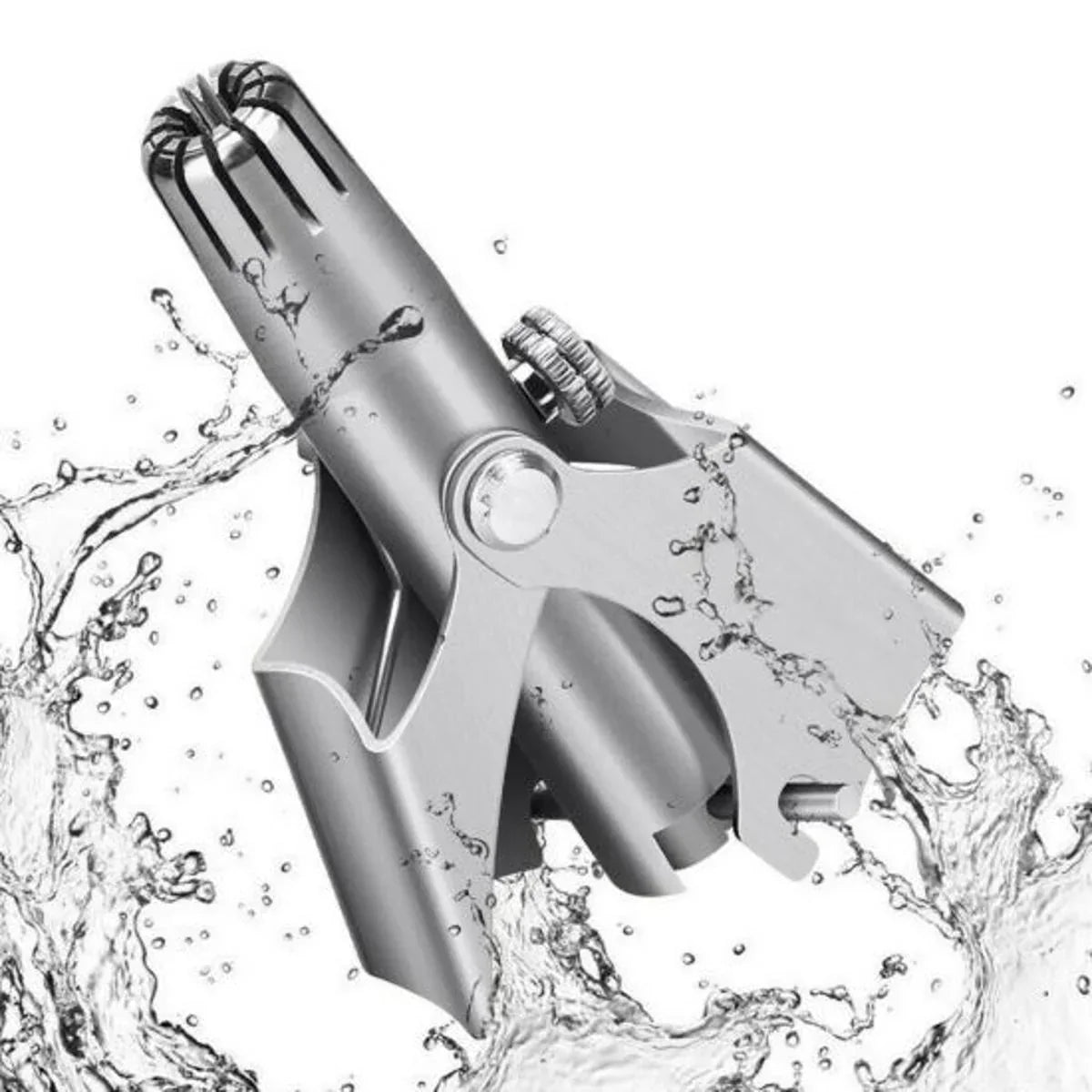 Mini Portable Stainless Steel Manual Nose Hair Trimmer - Buy Online in Pakistan at Cosmia.pk