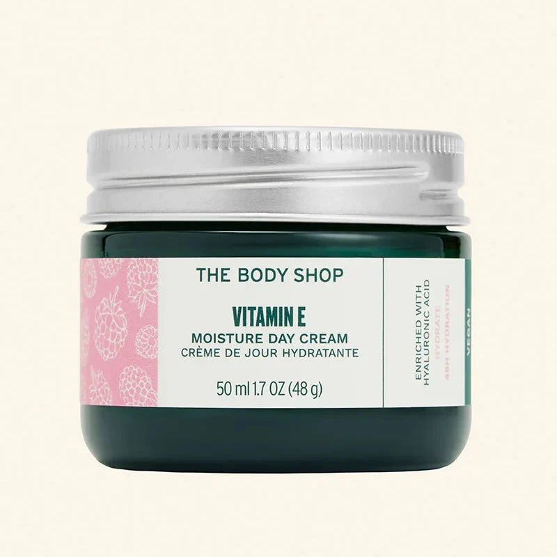 The Body Shop Vitamin E Moisture Day Cream – 50ml - Buy Online in Pakistan at Cosmia.pk