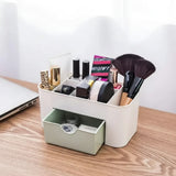 Cosmetic Makeup Organizers 7 Compartments with 1 Drawer Storage Box - Buy Online in Pakistan at Cosmia.pk