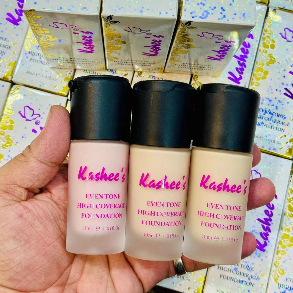 Kashee’s Eventone Original High Coverage Liquid Foundation – 30ml - Buy Online in Pakistan at Cosmia.pk