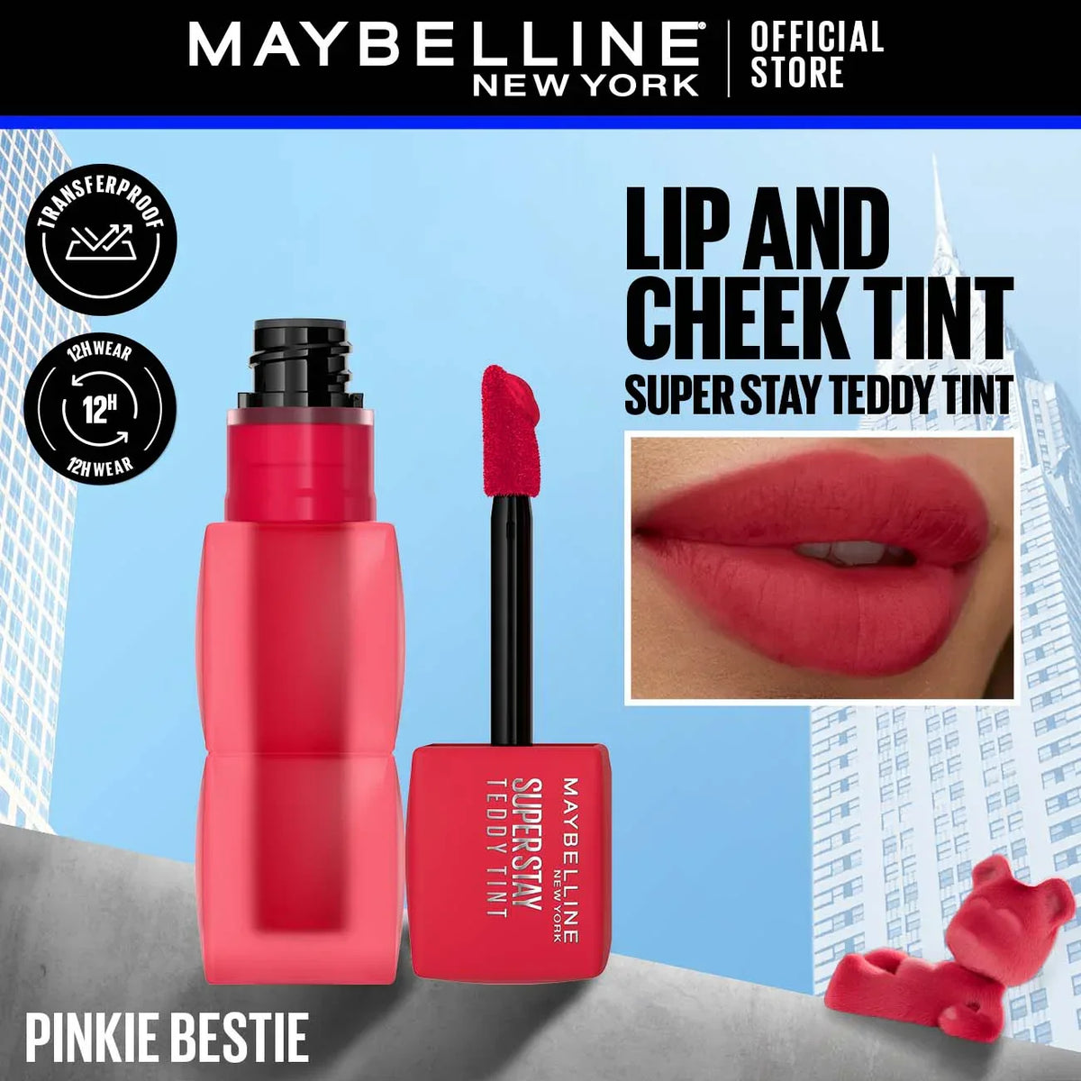 Original Maybelline - New York Superstay Teddy Tint - Buy Online in Pakistan at Cosmia.pk