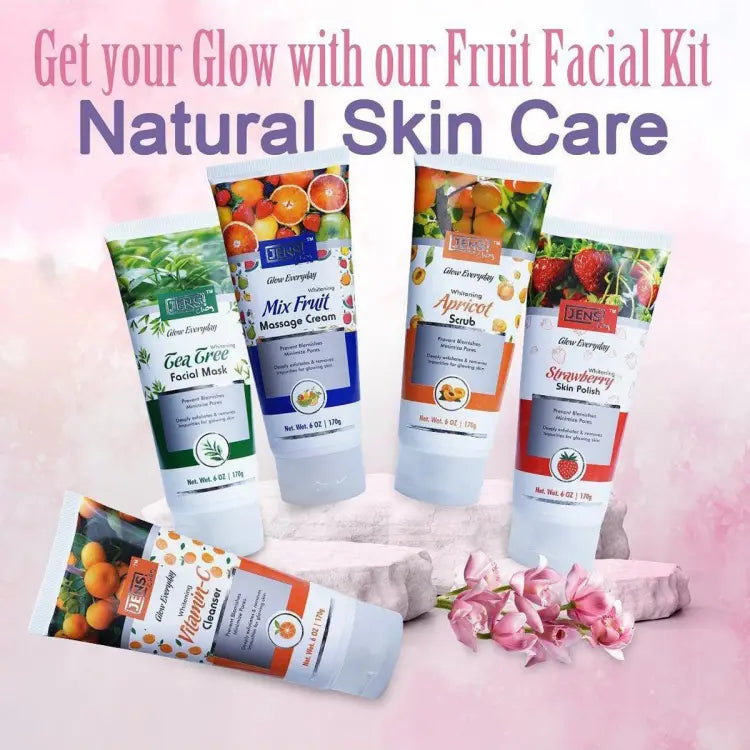 5 Steps Jens Choy Natural Skin Care Fruit Facial Kit - Buy Online in Pakistan at Cosmia.pk