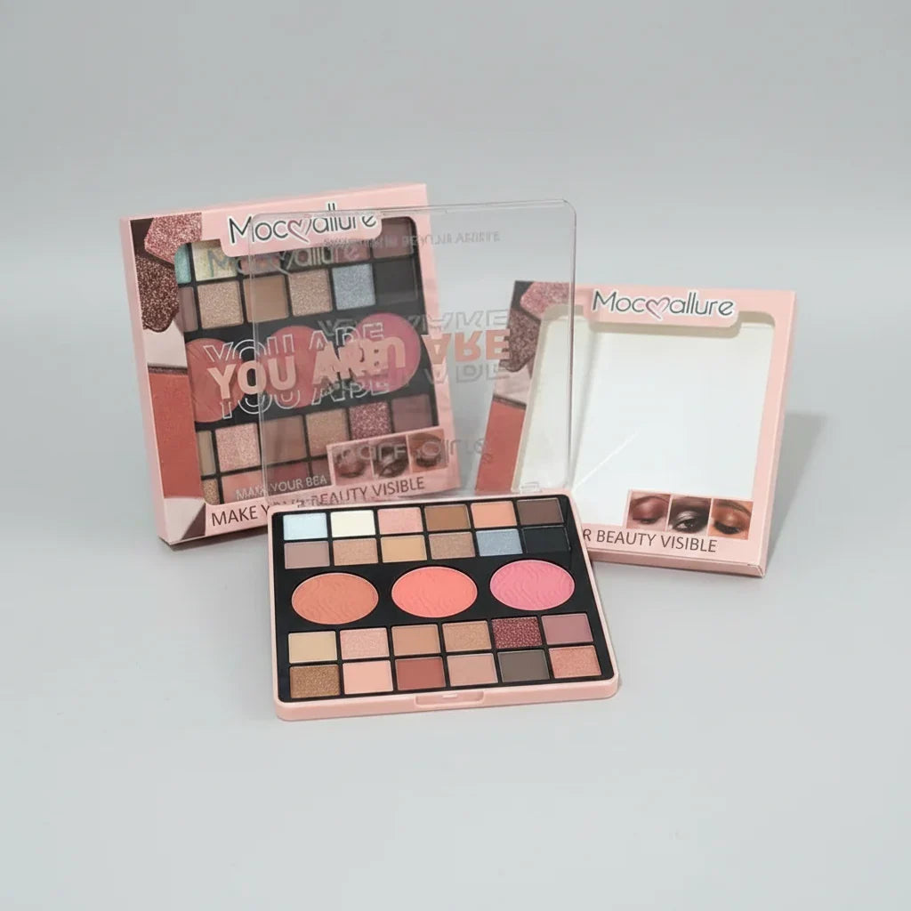 Mocallure "You Are A Vibe" Eyeshadow, Blusher & Highlighter Palette - Buy Online in Pakistan at Cosmia.pk
