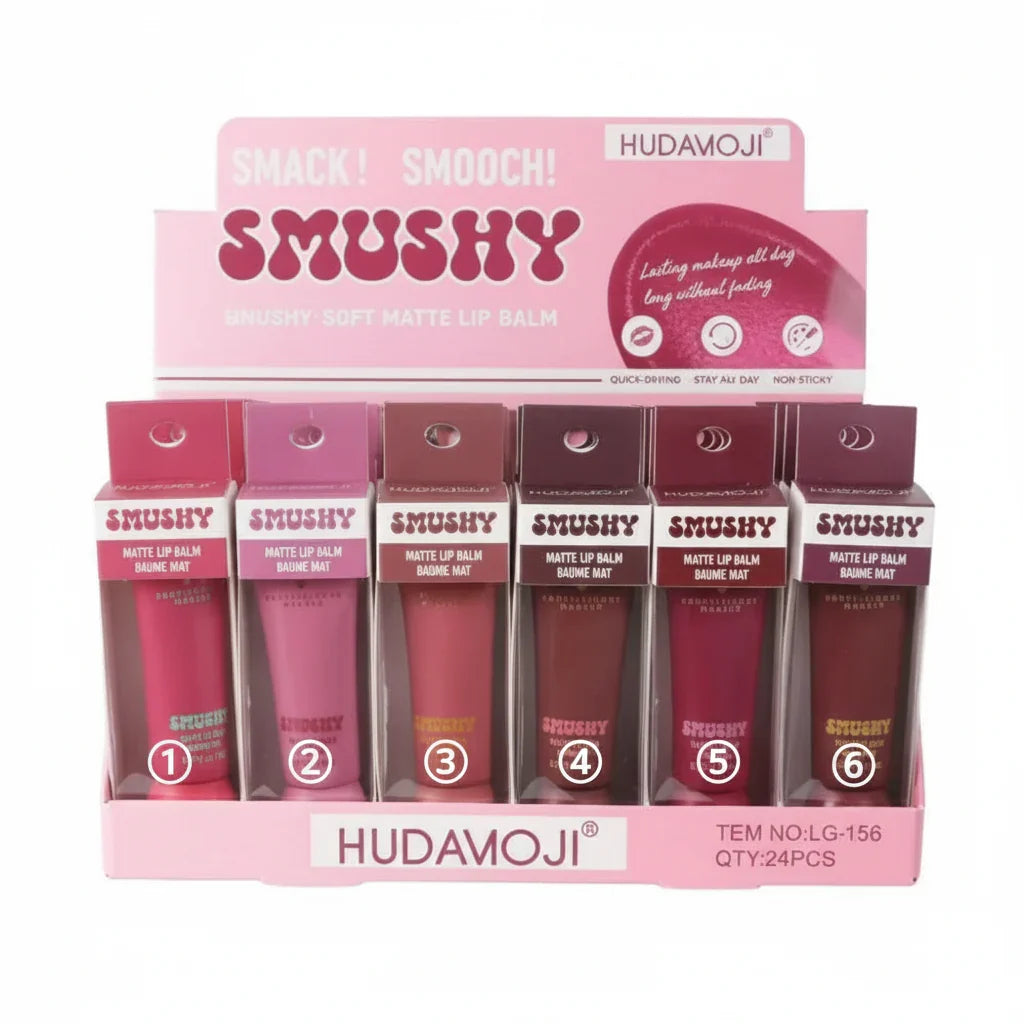 Hudamoji Smushy Soft Matte Lip Balm - Buy Online in Pakistan at Cosmia.pk