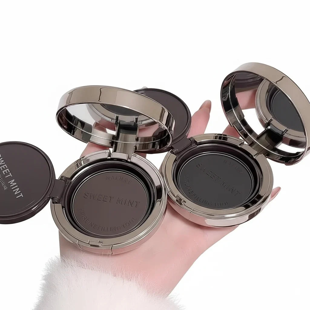 Sweet Mint Fluffy HairStyle Powder Compact With Puff - Each - Buy Online in Pakistan at Cosmia.pk