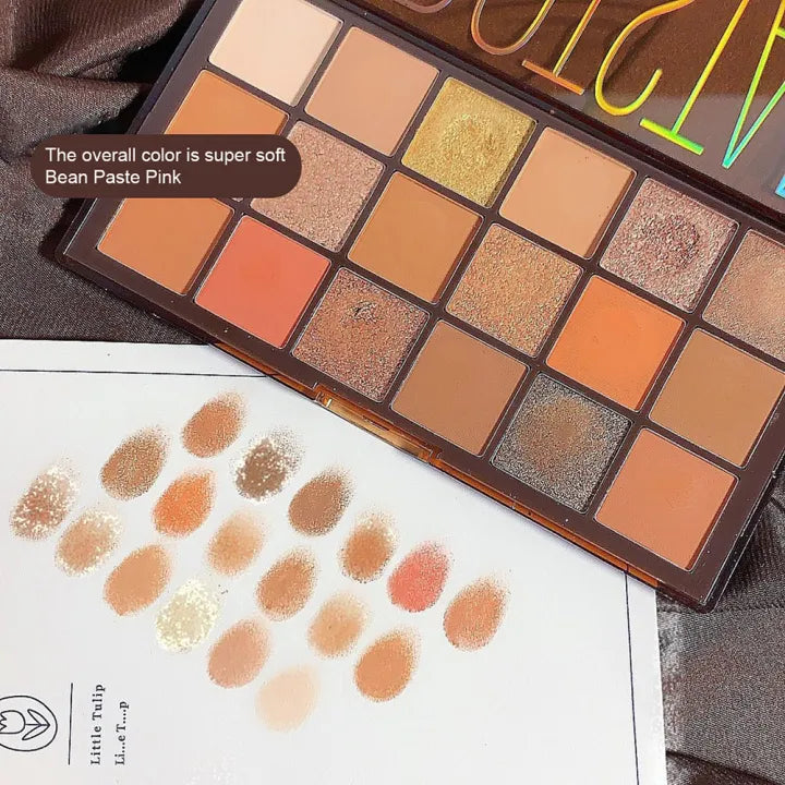 Huda Moji Eye Shadow Palette - 18 Colors - Buy Online in Pakistan at Cosmia.pk