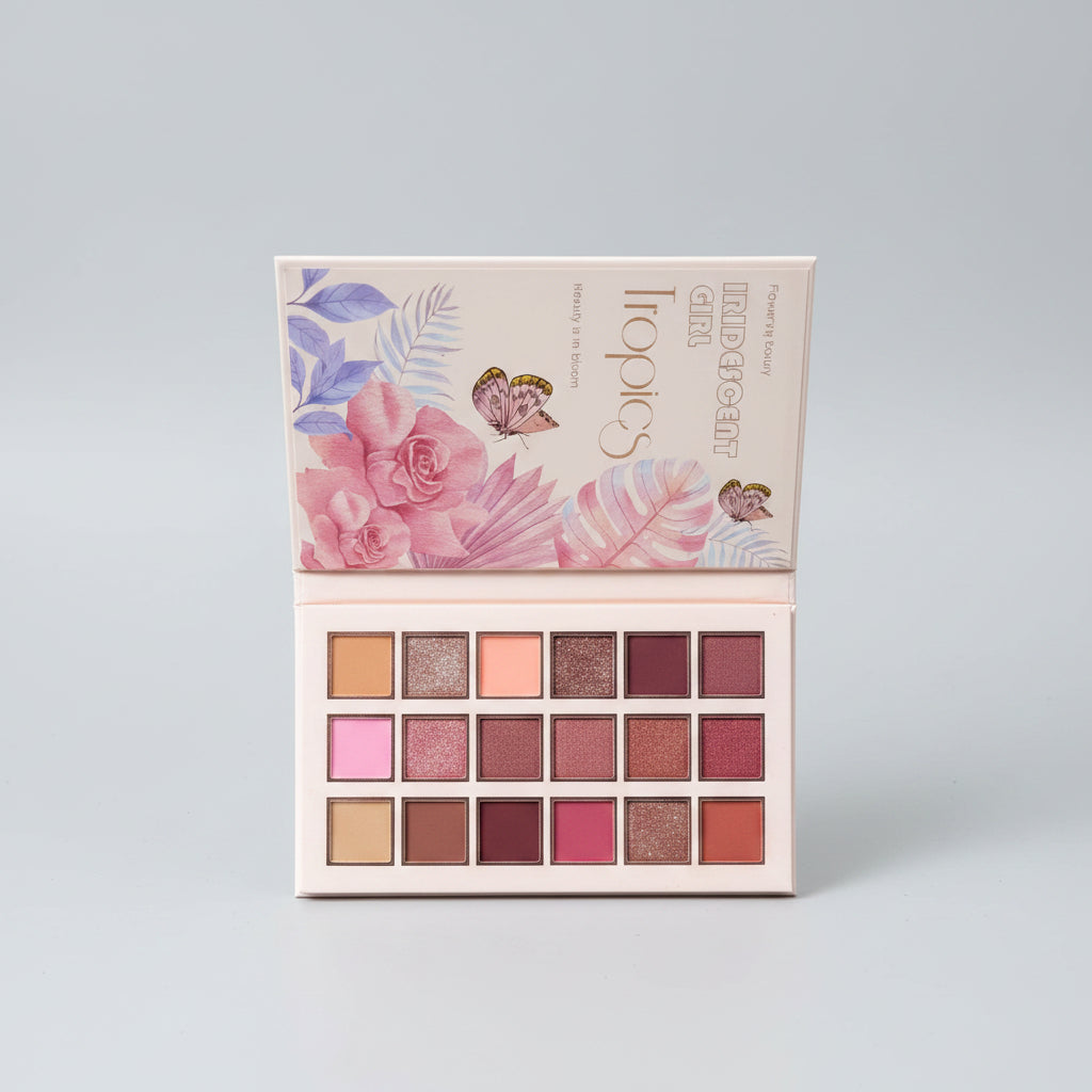 Tropic 18 color eyeshadow Palette - Buy Online in Pakistan at Cosmia.pk