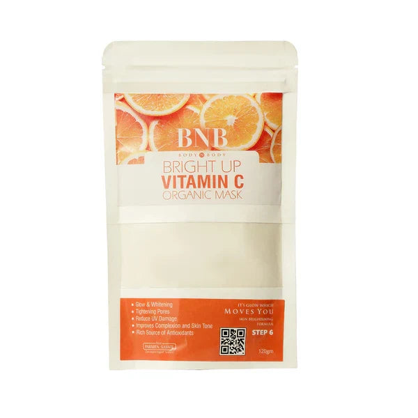 BNB Bright Up Vitamin C Mask - 120gm - Buy Online in Pakistan at Cosmia.pk