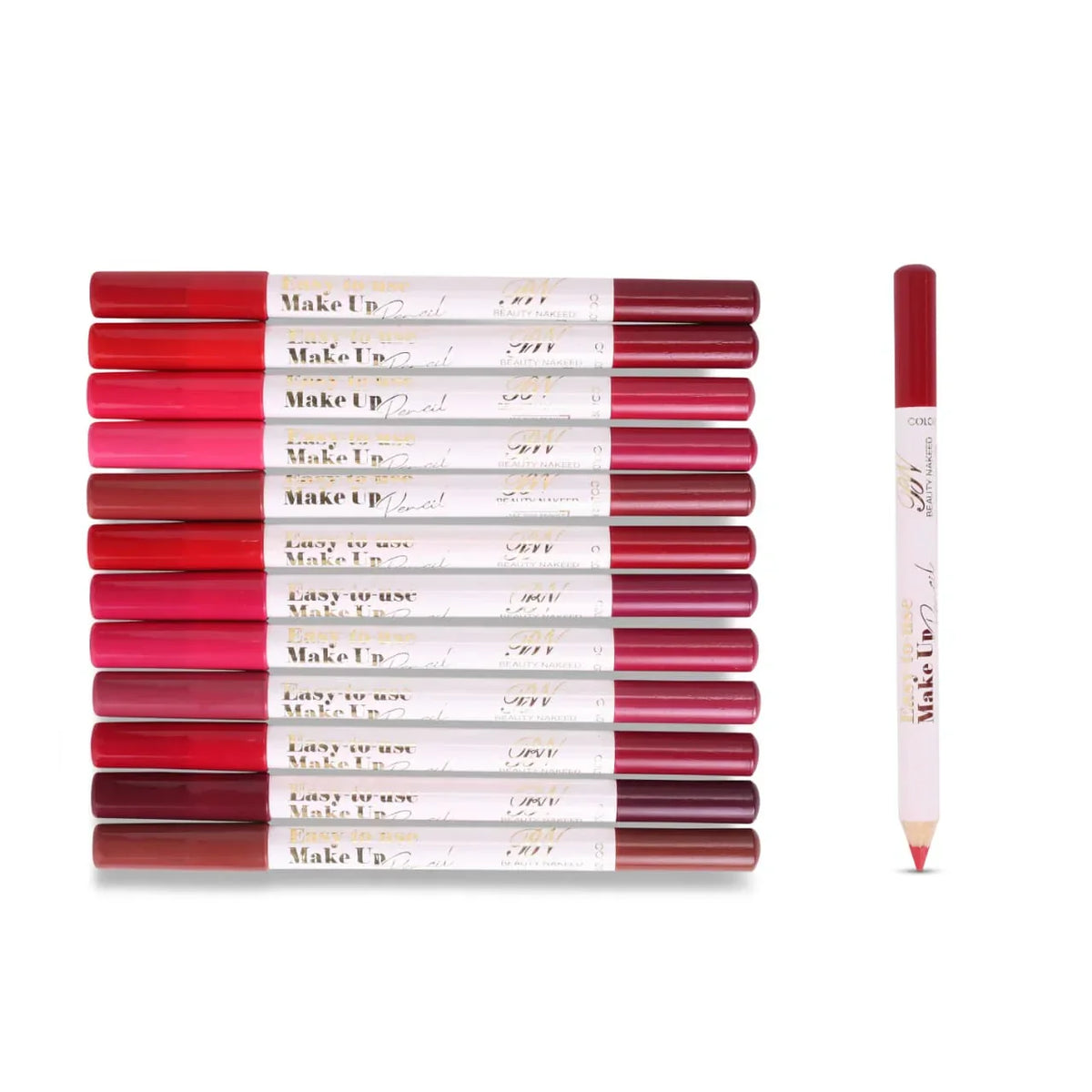 BN Easy to use Makeup Pencils Pack of 12 Lip Liner Pencil - Buy Online in Pakistan at Cosmia.pk