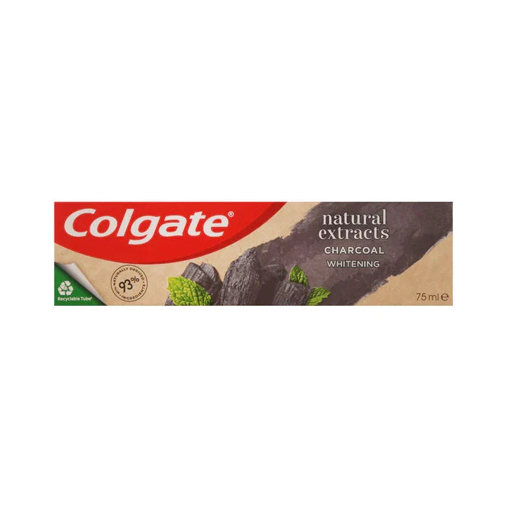 Colgate Natural Extracts Charcoal Toothpaste - 75ml - Buy Online in Pakistan at Cosmia.pk