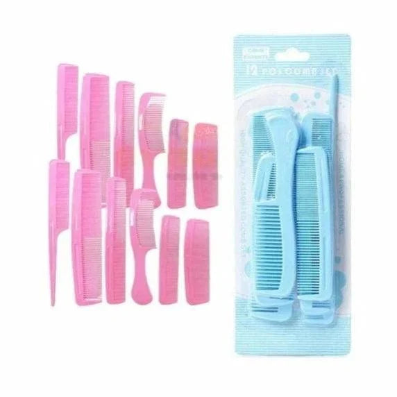 12Pcs Comb Set - Buy Online in Pakistan at Cosmia.pk
