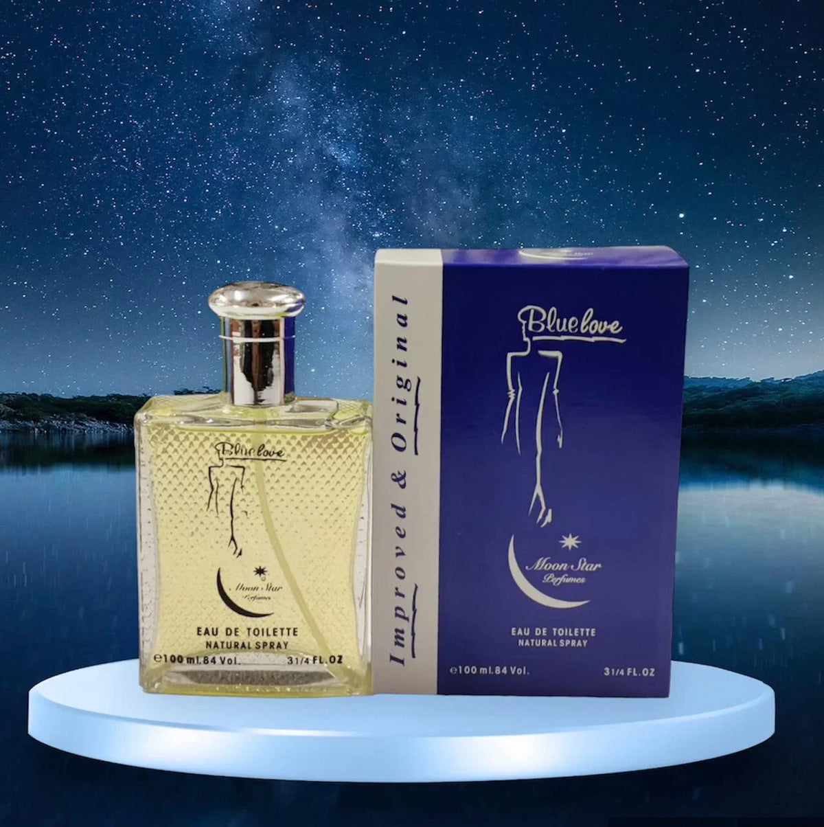 Blue Love For Moon Star Perfumes - 100ml - Buy Online in Pakistan at Cosmia.pk