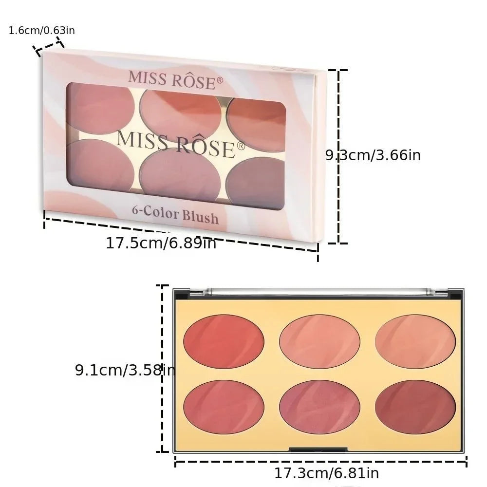 Miss Rose Face Kit - 6 Color - Buy Online in Pakistan at Cosmia.pk