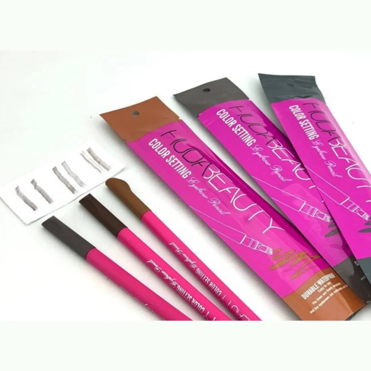 Huda Beauty Double Waterproof Eyebrow Pencil Each (3 Color Available) - Buy Online in Pakistan at Cosmia.pk