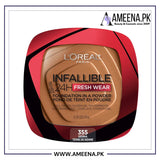 L'Oreal Paris Makeup Infallible Fresh Wear Foundation in a Powder - Buy Online in Pakistan at Cosmia.pk