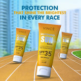 Vince - Sunblock SPF 35 - 50ml - Buy Online in Pakistan at Cosmia.pk