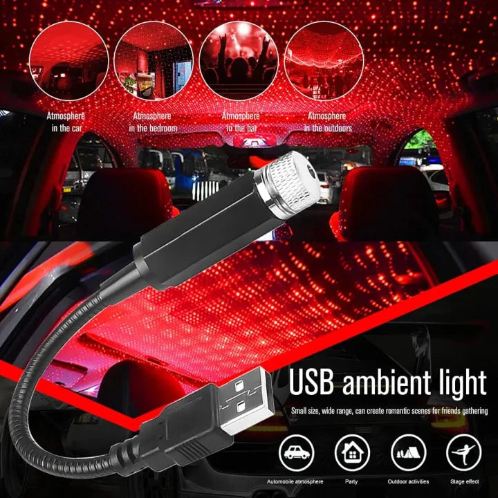 Car Starry Sky Interior Atmosphere Lights - Buy Online in Pakistan at Cosmia.pk