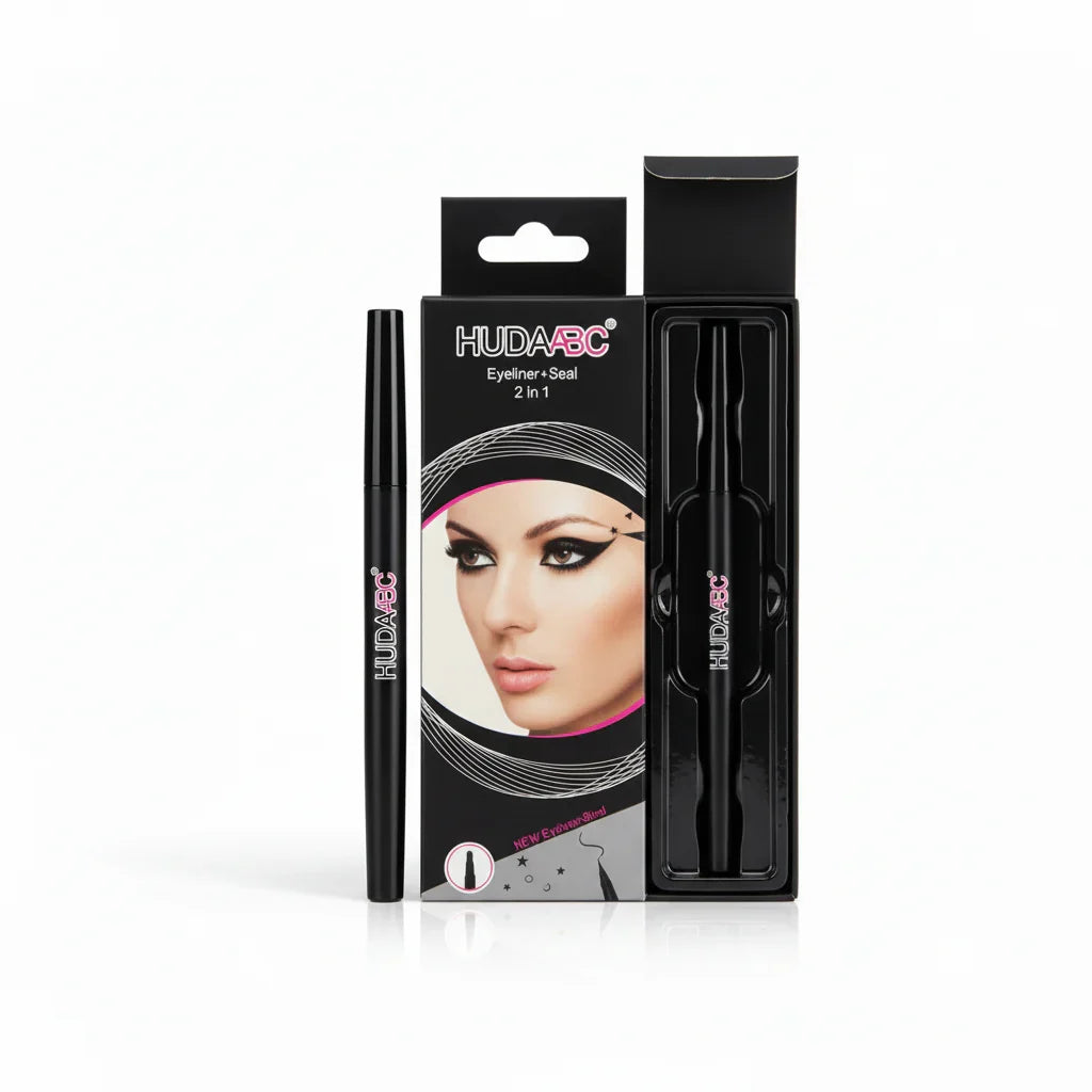 Huda ABC Eyeliner + Seal 2 in 1 - Buy Online in Pakistan at Cosmia.pk