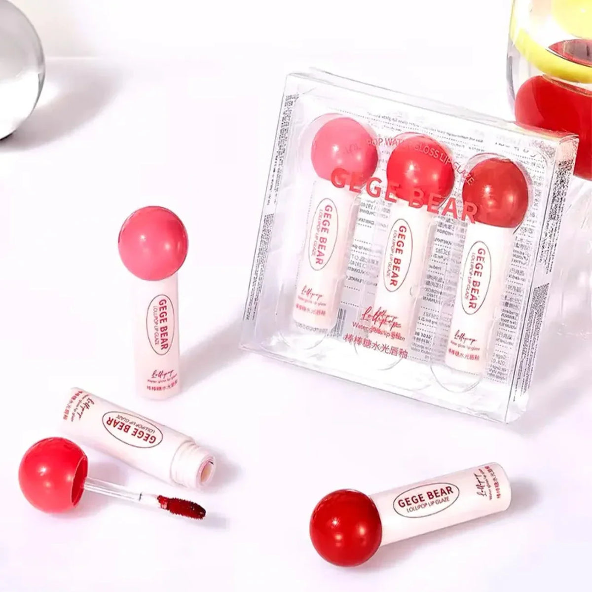 Gege Bear Lollipop Lip Gloss - Buy Online in Pakistan at Cosmia.pk