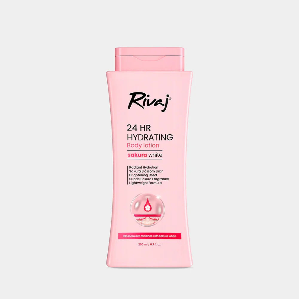 Rivaj Sakura White Lotion - Buy Online in Pakistan at Cosmia.pk