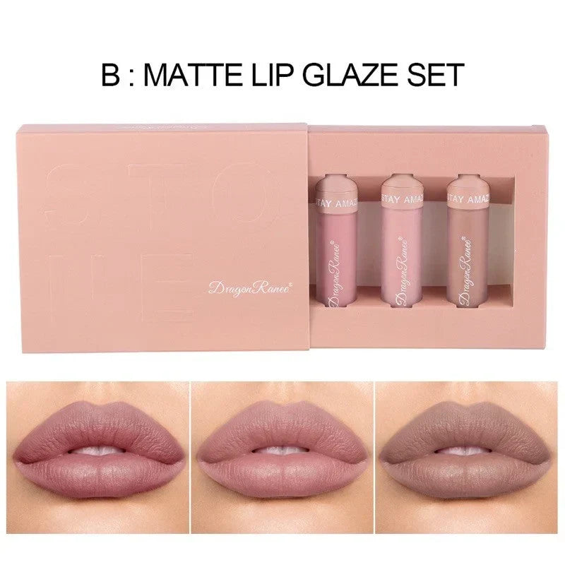 Dragon Ranee 3 Pcs High Quality Lipgloss Set - Buy Online in Pakistan at Cosmia.pk