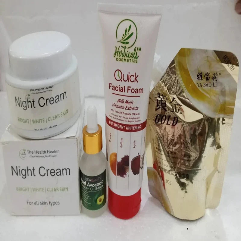 Face Mask Deal 4 in 1 - Buy Online in Pakistan at Cosmia.pk