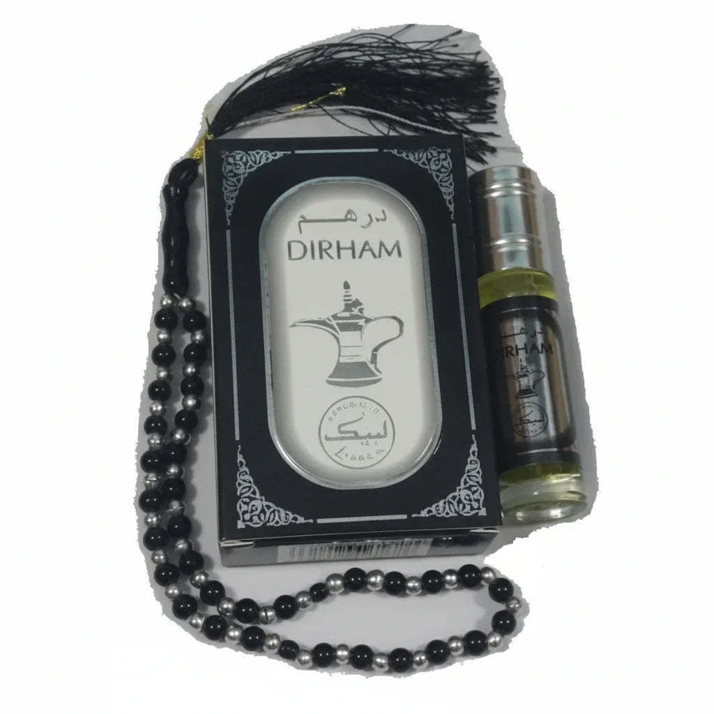 Original labbaik Dirham attar With Tasbeeh - 6ml - Buy Online in Pakistan at Cosmia.pk
