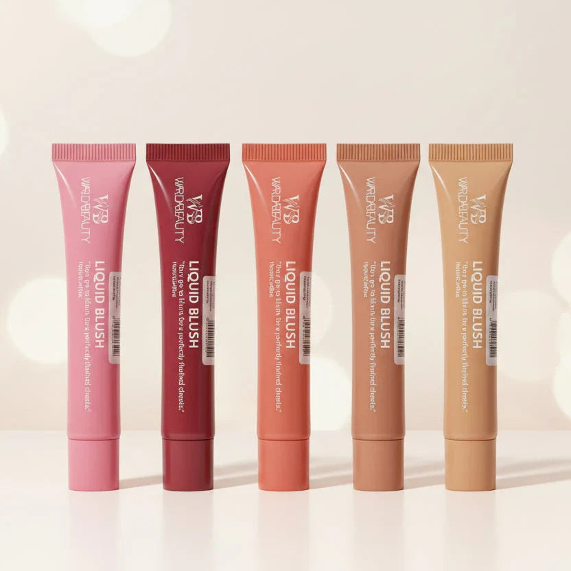 Warda Beauty Liquid Blush - Pack Of 5 - Buy Online in Pakistan at Cosmia.pk
