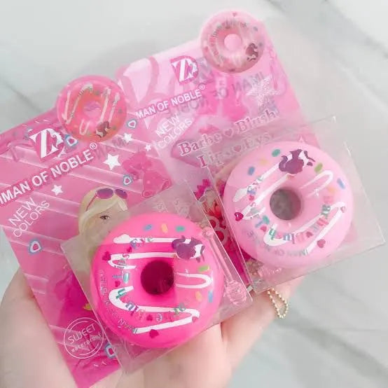 IMAN OF NOBLE Barbie Donut Lip Balm Each - Buy Online in Pakistan at Cosmia.pk