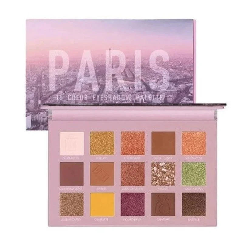15 Colors Paris Focallure Eyeshadow Palette - Buy Online in Pakistan at Cosmia.pk