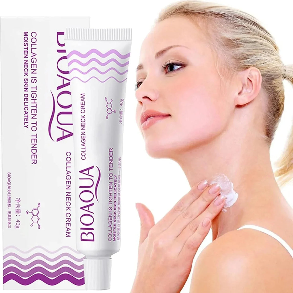 Bioaqua Neck Cream - 40g - Buy Online in Pakistan at Cosmia.pk